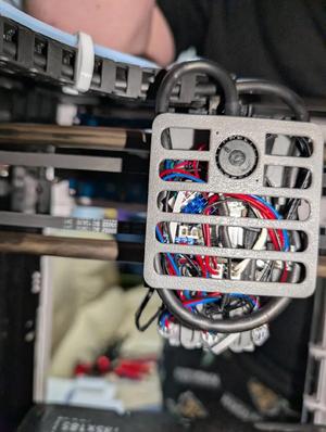 Qidi X-Smart 3 - Mount for the Mellow Fly SHT36v3 with Eddy. Also includes 3xNeopixel mount.   