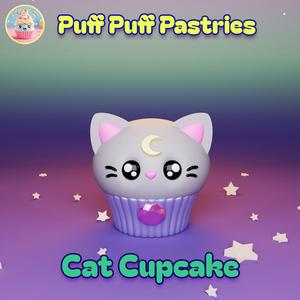 Kawaii Cat Cupcake Chibi Kitty