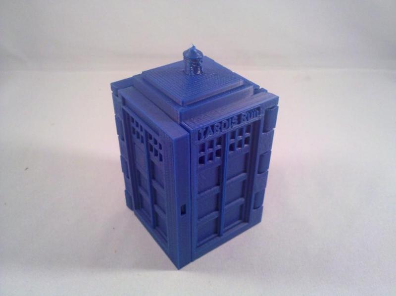 TARDIS Run board game - Print in one board