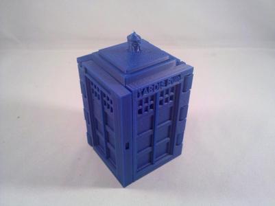 TARDIS Run board game - Print in one board