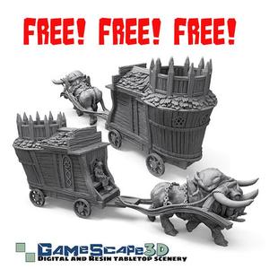 Merchant Wagon and Dire OX