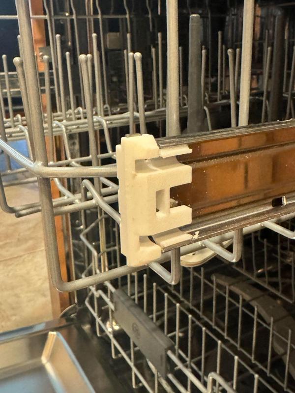 GE Profile Dishwasher Top Rack Rail Cap v2