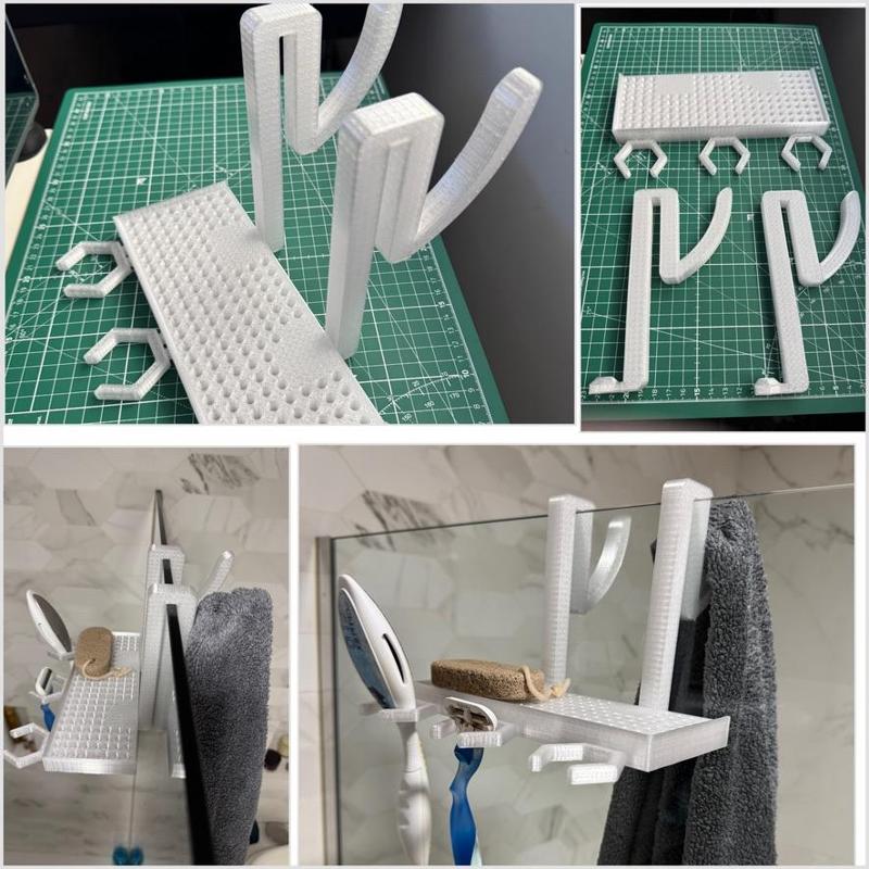 Towel Hook/hanger with shelf