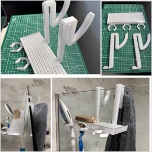 Towel Hook/hanger with shelf