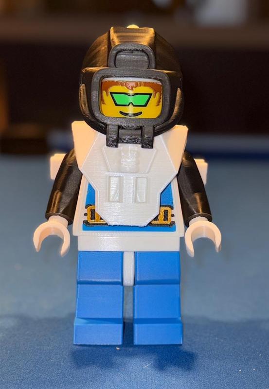 Aquanaut Brick MegaFigure (5:1 Scale)
