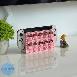 Crochet Faceplate for Nintendo Switch | 10 Slot Cartridge Holder 