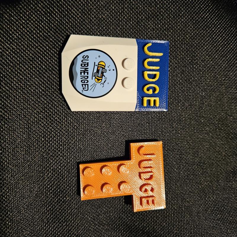 FIRST Lego League (FLL) tournament volunteer awards