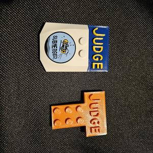 FIRST Lego League (FLL) tournament volunteer awards
