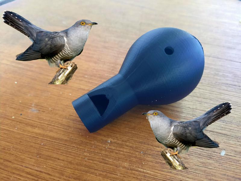 Working cuckoo call