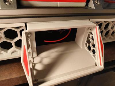 Voron 2.4 Touch Screen Housing for BTT Pi TFT50 V2.1 - Clicky Clacky Door