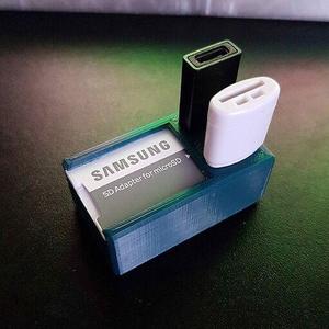 MicroSD box + USB ports