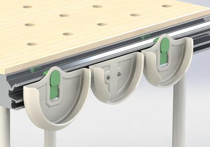 Sander holder for Festool Workbench