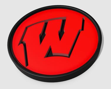 Wisconsin Badgers Coaster