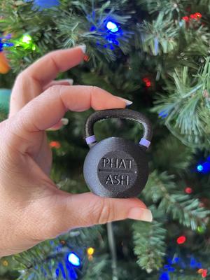 Kettlebell ornament