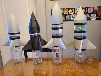 "Drill" Bottle Rocket Parts