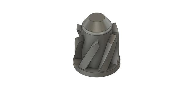 Spojka struhadla / Grater coupling Philco PHSM 9000 11,5 mm