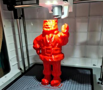 Mini Santa Christmas Figurine