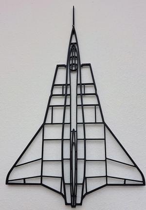 Saab J35 Draken Wall Art