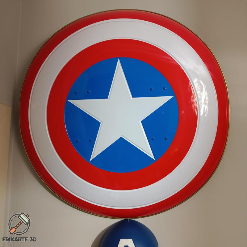 Captain America Shield Invisible Wall Mount 🌟
