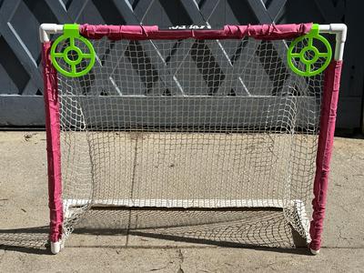 Hockey Shooter Target for 1" PVC Pipe Goal