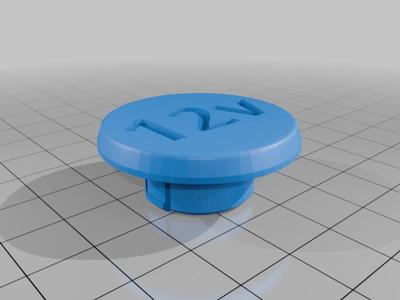 Car accessory power socket cover