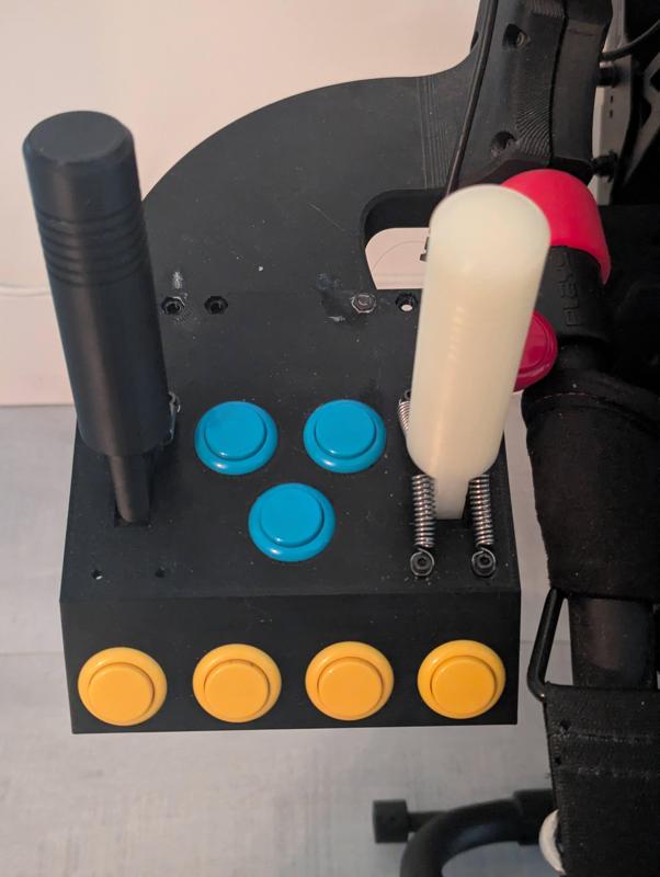 Sequential Shifter Handbrake buttonbox combo V2