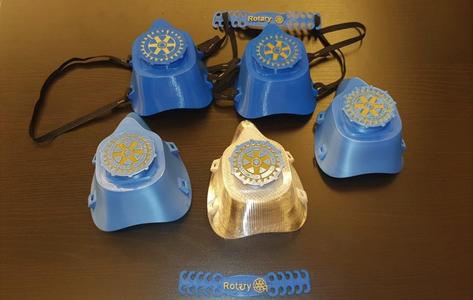 Rotary Covid-19 Mask