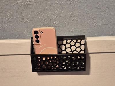 Bedside phone holder