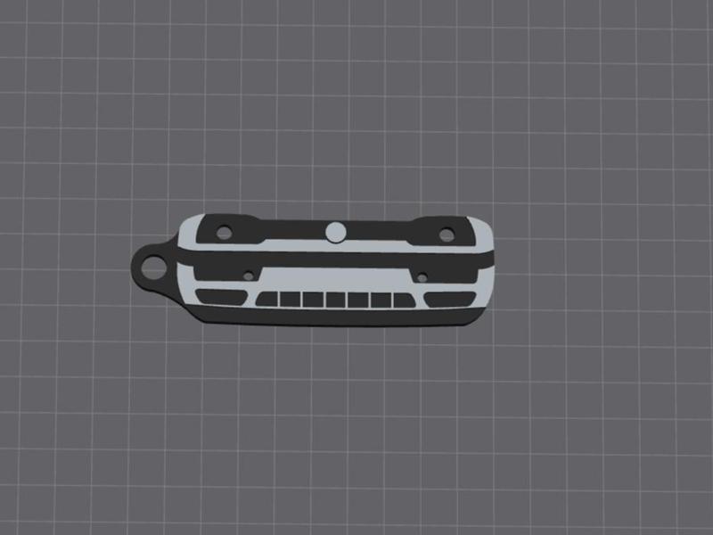 Volkswagen Golf Mk3 Keychain