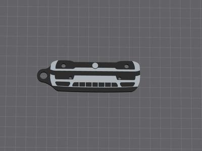 Volkswagen Golf Mk3 Keychain