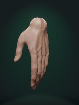 Mars BJD Hand Pose 3