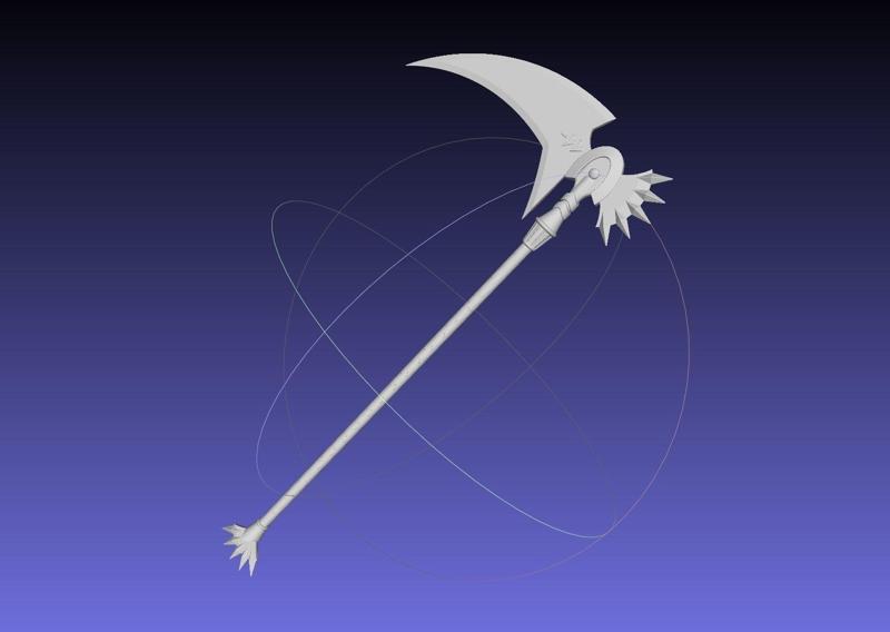 Shield Hero LArc Berg Vassal Scythe Printable Assembly