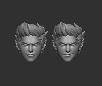 Beast Boy - Headsculpt for Action Figures