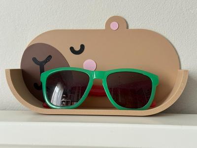 Chill Capybara" Glasses Holder