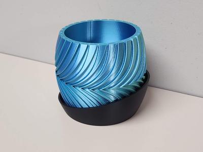 Small Planter Pot "Gear"