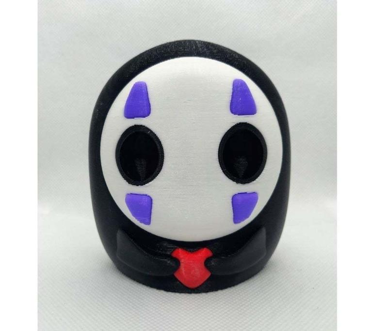 Multicolour No Face with heart