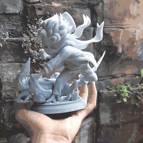 Fighter VS Corrupt Rat Mouse Monster