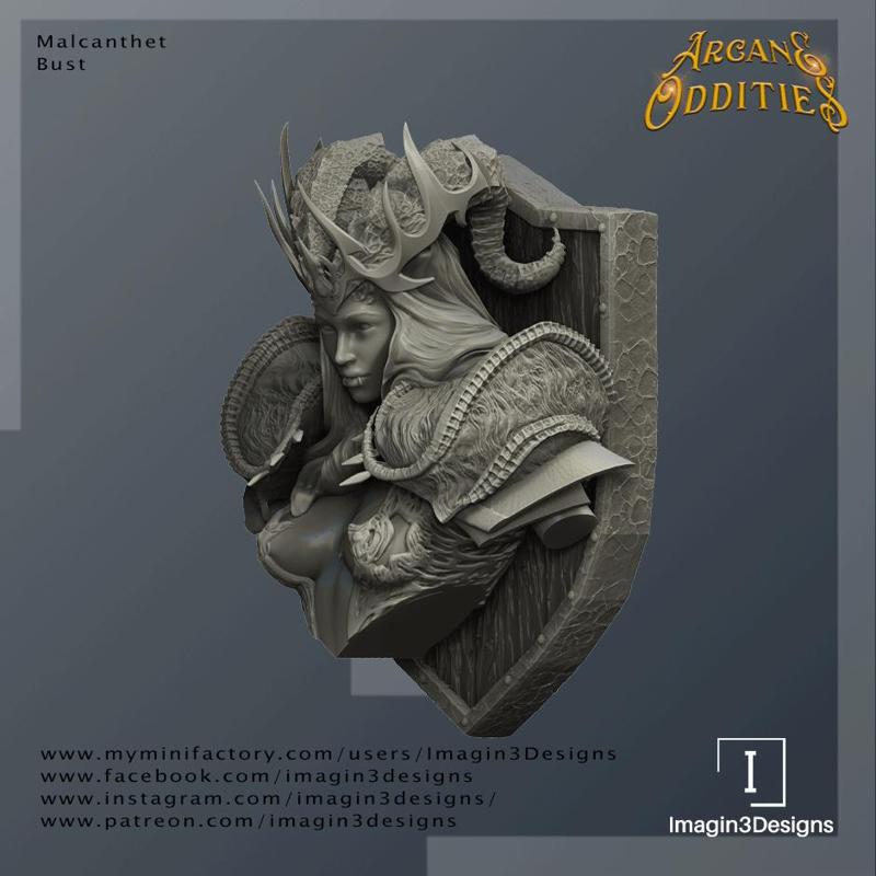Malcanthet Bust