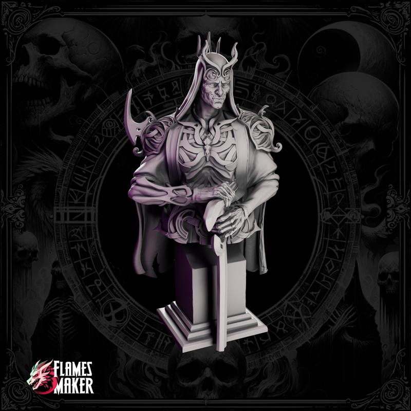 Necromancer Mortivarius - BUST