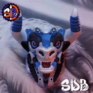 3MF and STL MECHANICAL TORO mask WITHOUT SUPPORTS