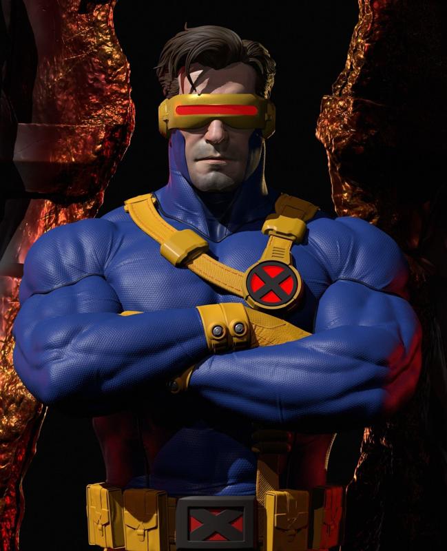 Cyclops X-Men  3d print model