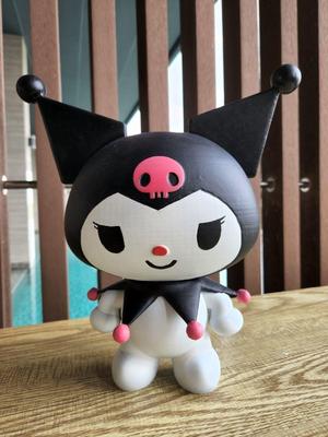 Kuromi from MyMelody 3D print ready