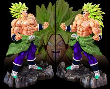 Broly Super Saiyan 3 Dragon Ball Z Figure for 3D print