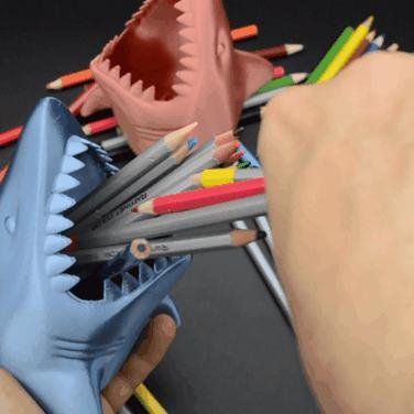 Shark pensil holder