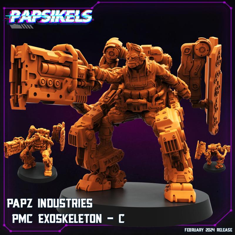PAPZ INDUSTRIES PMC EXOSKELETON C