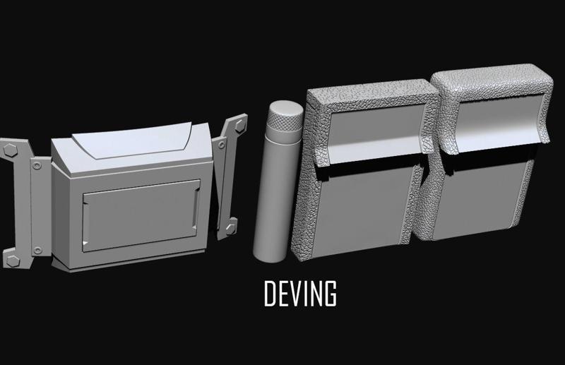 Batman JL-DOJ utility belt