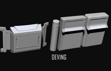 Batman JL-DOJ utility belt