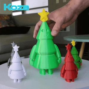 Articulated Christmas tree in underwear