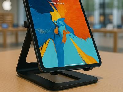 Tiltable Tablet Stand with Locking System