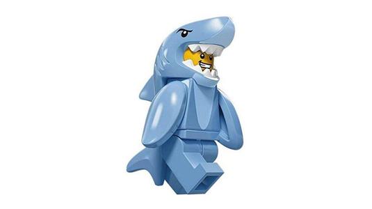 3D print minifigure - 71011-13 Shark Suit Guy